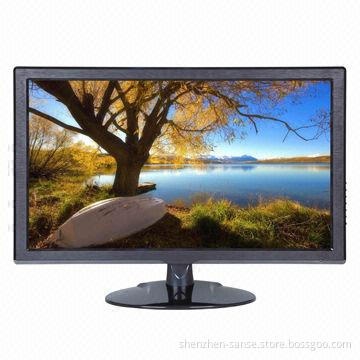 21.5" CCTV LED Monitor with High-glossy/BNC/S-video/HDMI/VGA, Audio In/Out, Base/Wall Mount Optional